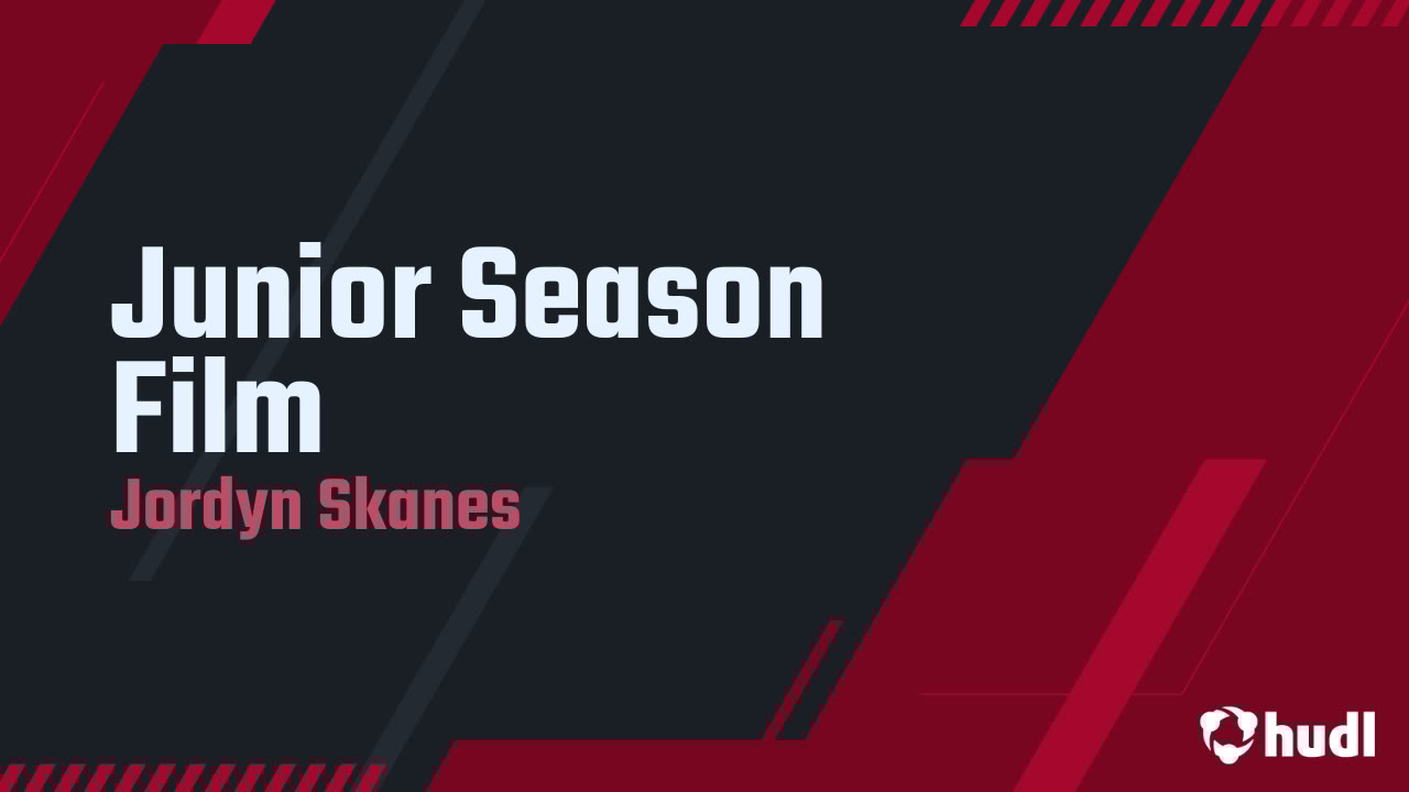 jordyn_skanes's tweet card. Junior Season Film