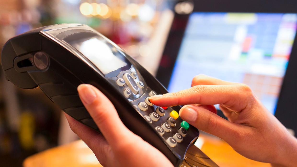 totaraforest's tweet card. The Government will ban most of the surcharges that shops can add at payment machines.