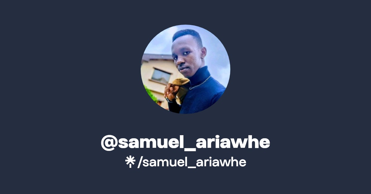 samuelariawhe's tweet card. Linktree. Make your link do more.
