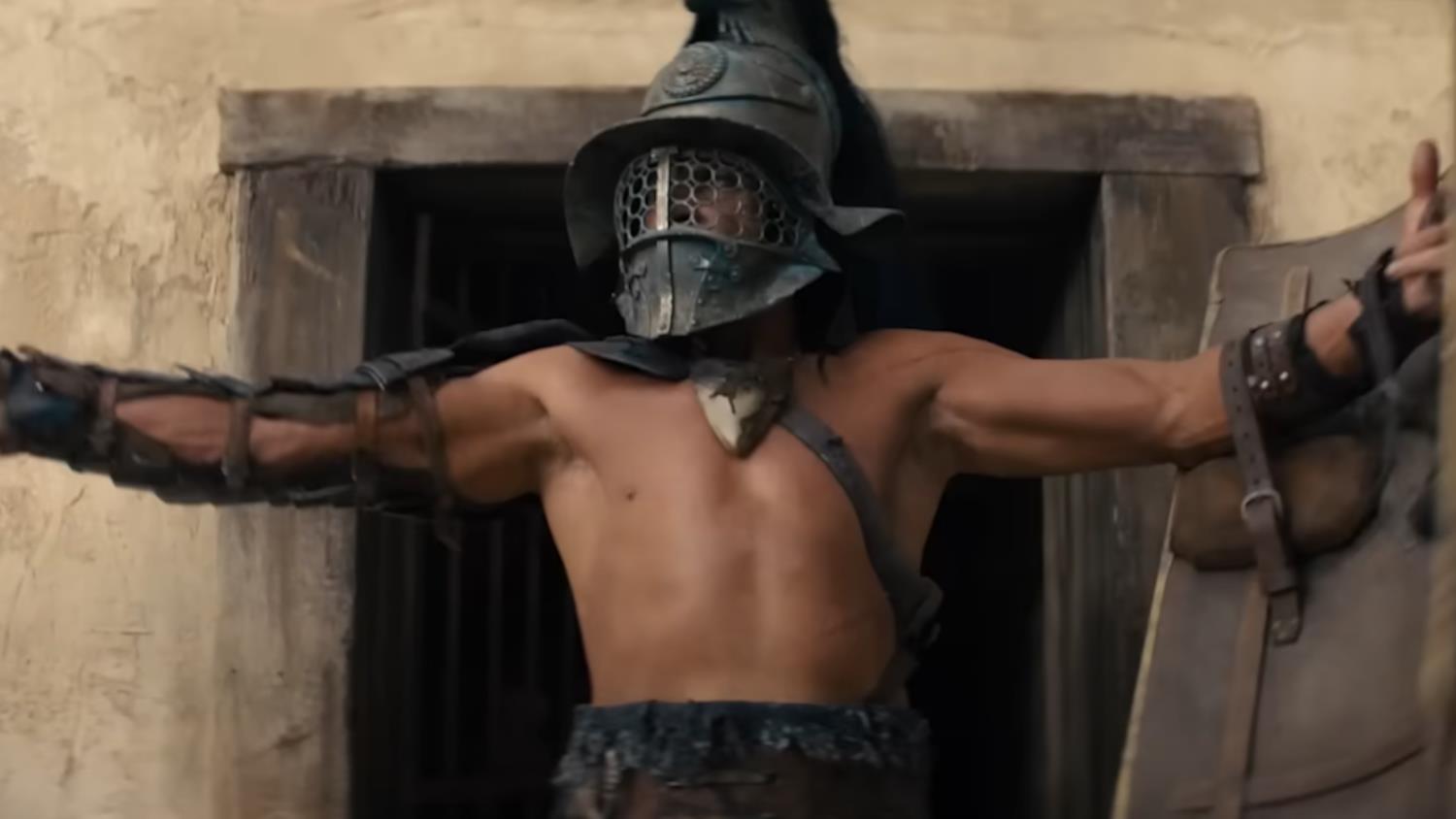 ComicBook_Movie's tweet card. Get ready for the bloody, action-packed return to the brutal world of gladiators and rebellion as Starz unleashes a new SDCC trailer for Spartacus: House of Ashur!