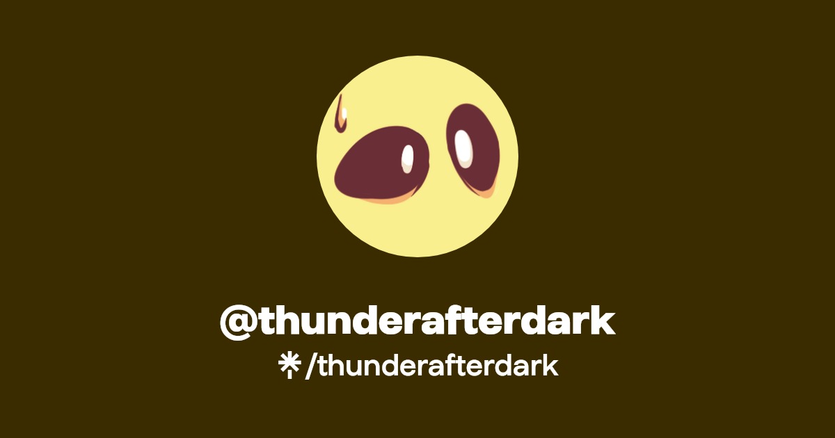 TiredThunder's tweet card. Linktree. Make your link do more.