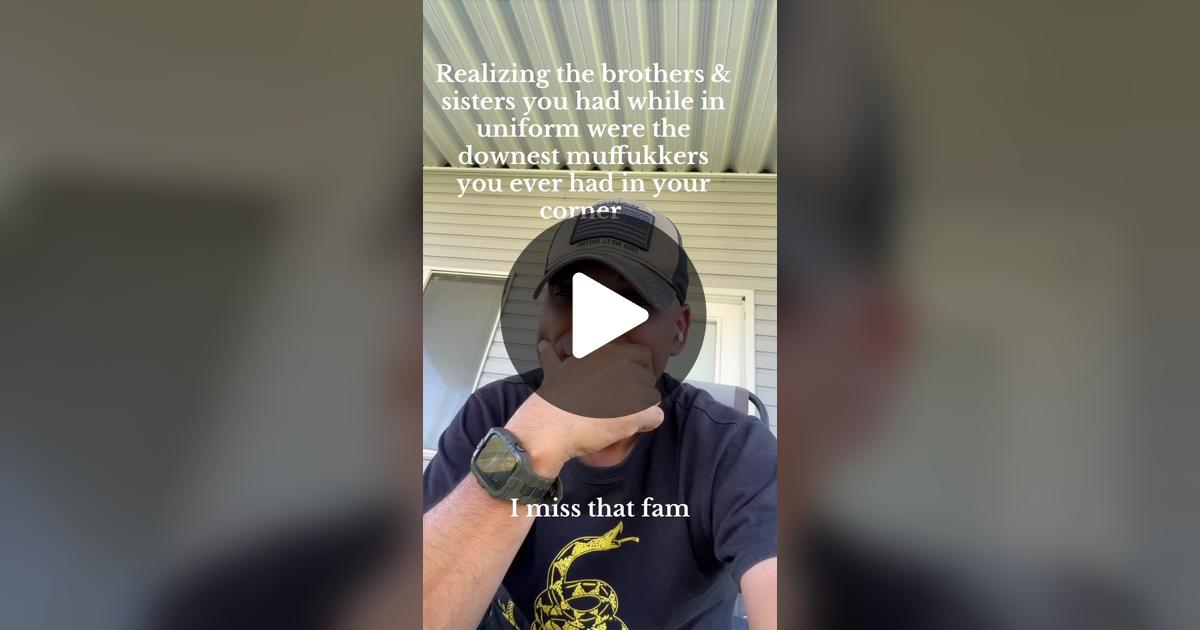 tommygallegos's tweet card. 2363 likes, 365 comments. “#fyp #foryoupage #miltok #family #brothers #sisters #love #respect #imissyou #pride #army #marines #navy #airforce #military #mindset #motivation #mentalhealth #tiktok...