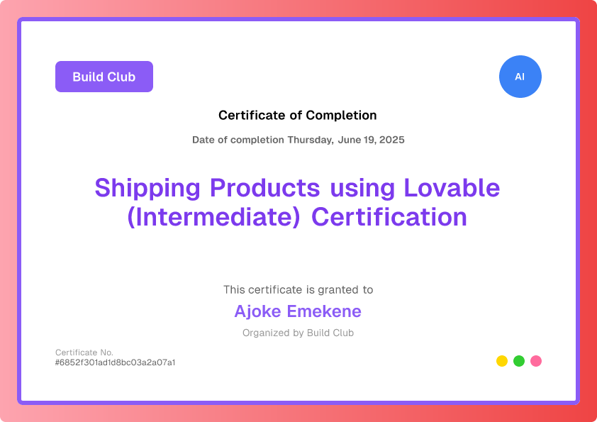 Ajoke_E's tweet card. The training campus for top AI learners, experts, and builders.