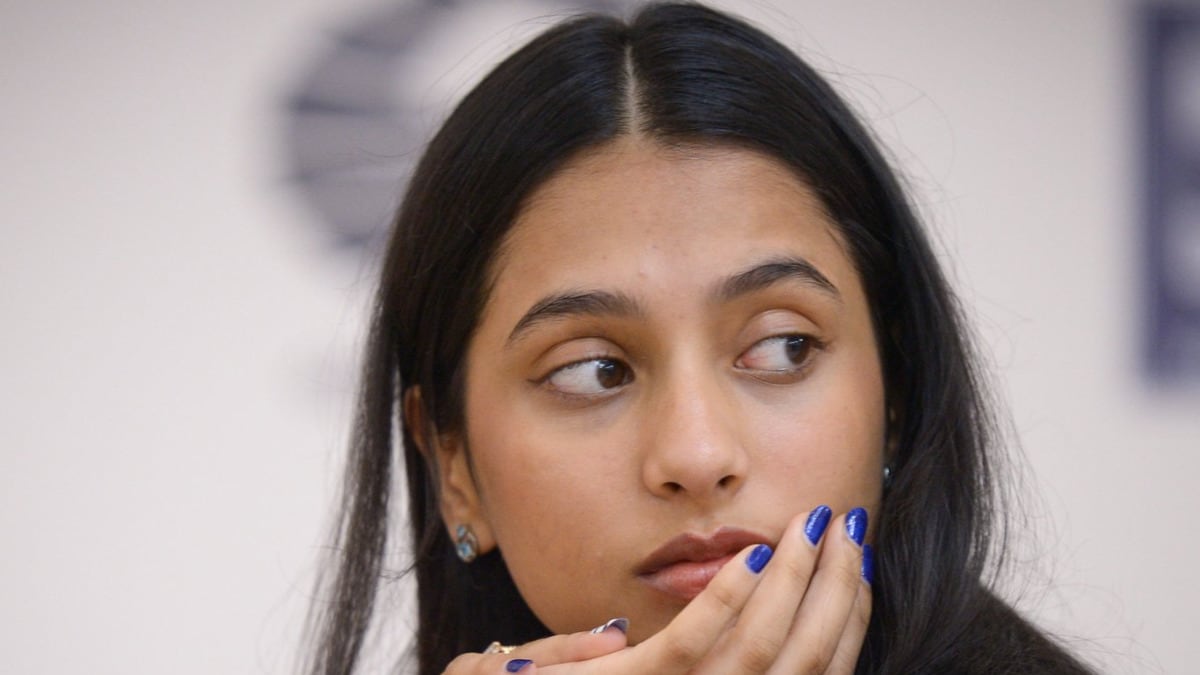 FirstpostSports's tweet card. IM Divya Deshmukh admitted the draw in Game 1 of the all-Indian FIDE Women’s World Cup final against GM Koneru Humpy felt like a defeat, and that she managed to complicate things in Game 2 when it...