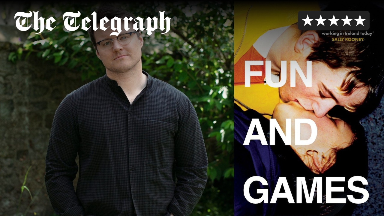 johnpamchugh's tweet card. John Patrick McHugh’s debut novel, Fun and Games, is a touching and acutely observed portrait of one boy’s pre-university summer