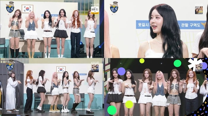 highup_ent's tweet card. 스테이씨, ‘개그콘서트’ 특별출연...귀신 연기→신곡 무대까지