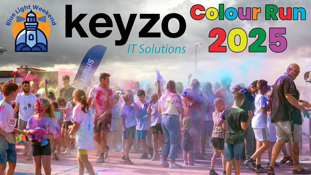 BlueLightWsea's tweet card. Colour Run | Blue Light Weekend