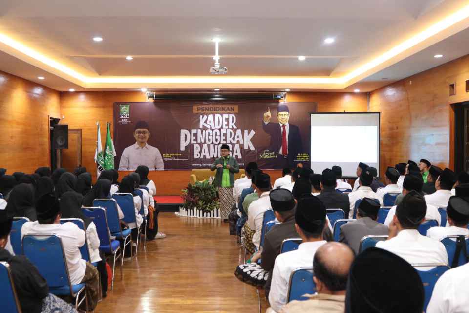 DPP_PKB's tweet card. Sebuah pesan kuat untuk melawan politik transaksional dan mencetak generasi pemimpin baru bergema di Lawang, Kabupaten Malang.