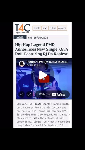 PMDofEPMD's tweet card. Parish Smith of EPMD (@parishsmithofepmd) • Instagram reel