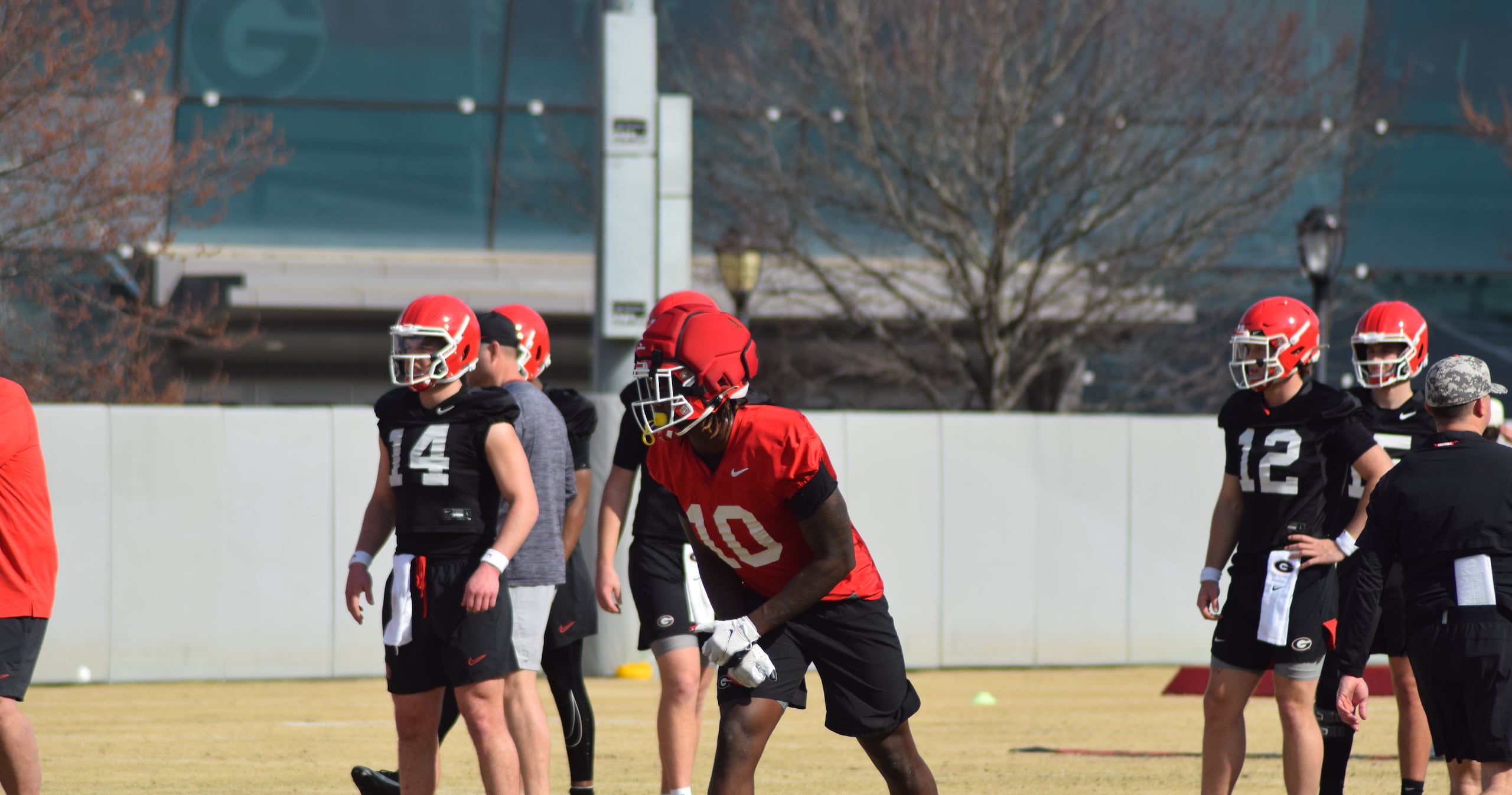 KeithPitts1964's tweet card. ATHENS — Georgia held its second practice of the spring and gave the media the first chance to get a look at the 2025 team.