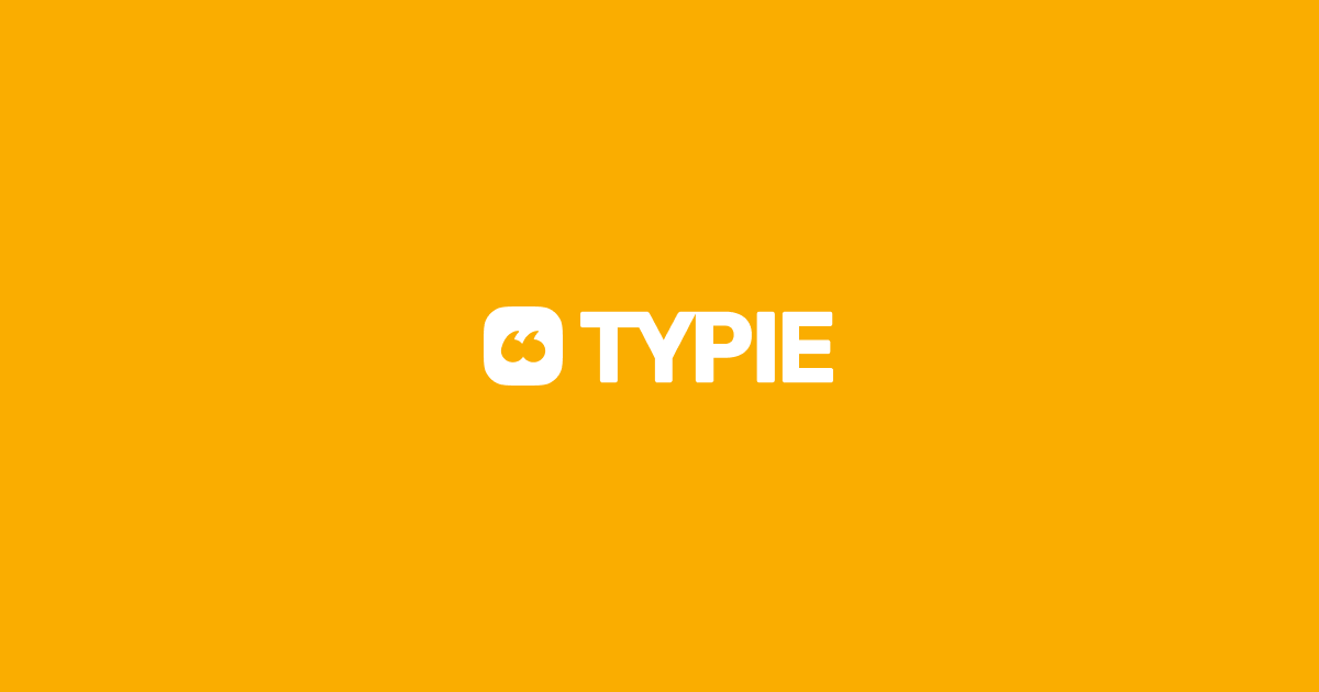 typieofficial's tweet card. 작성, 정리, 공유까지. 글쓰기의 모든 과정을 하나의 도구로 해결하세요.