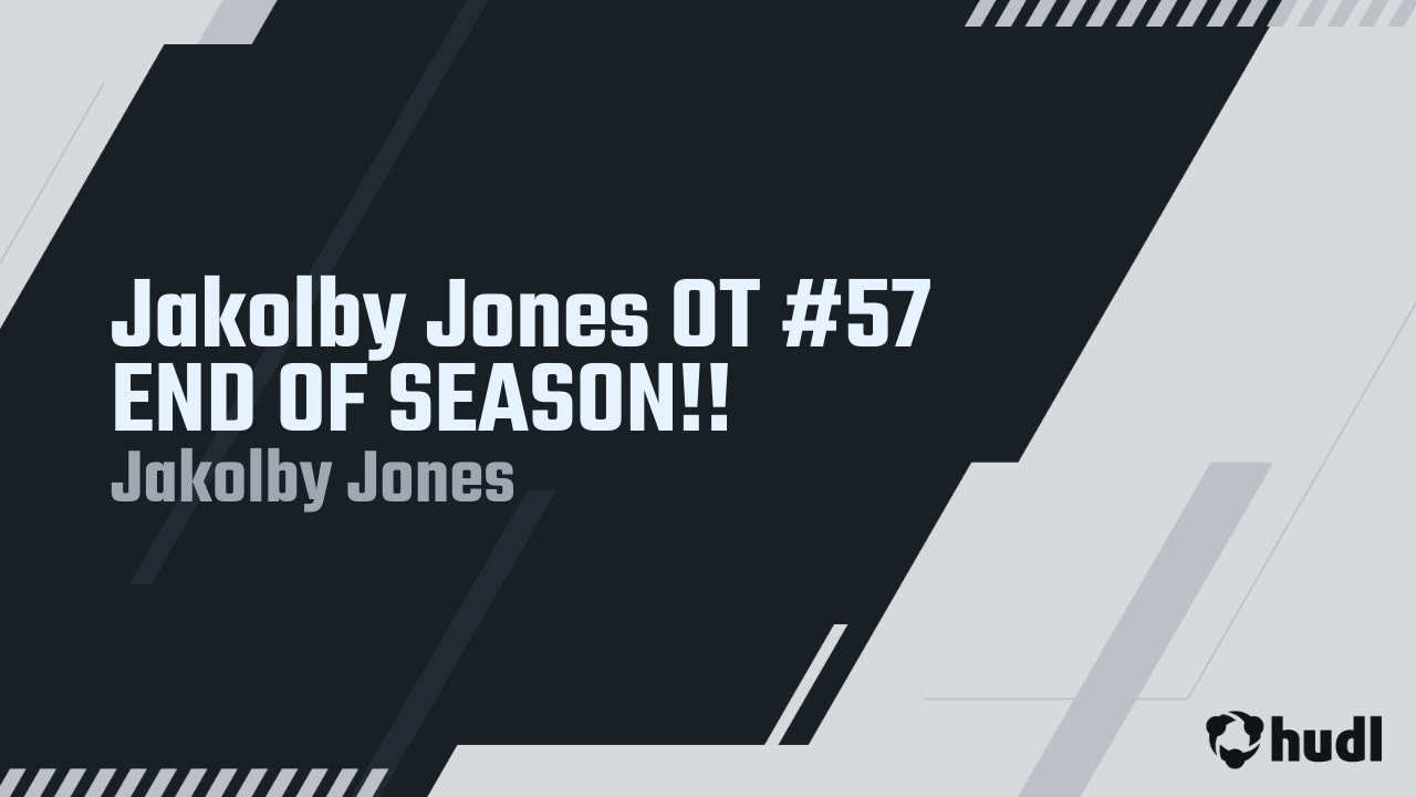 MSJUCOREPORT's tweet card. Jakolby Jones OT #57 END OF SEASON!!