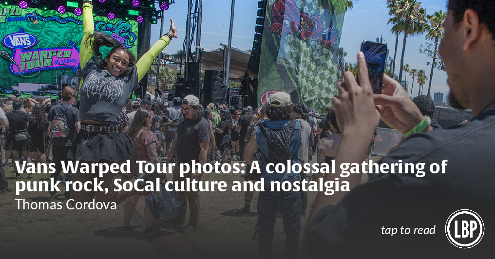 LongBeachPost's tweet card. We spent two days photographing the massive show this weekend. Here's what it looked like.