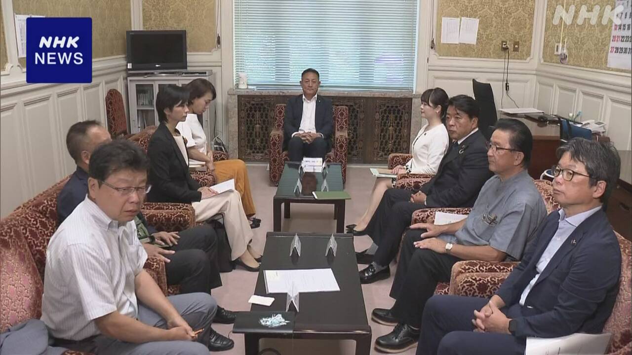 backdropjumbo's tweet card. 【NHK】野党7党の参議院国会対策委員長らが会談し、参議院も少数与党となったことを踏まえ、ガソリン税の暫定税率を廃止する法案を来月…