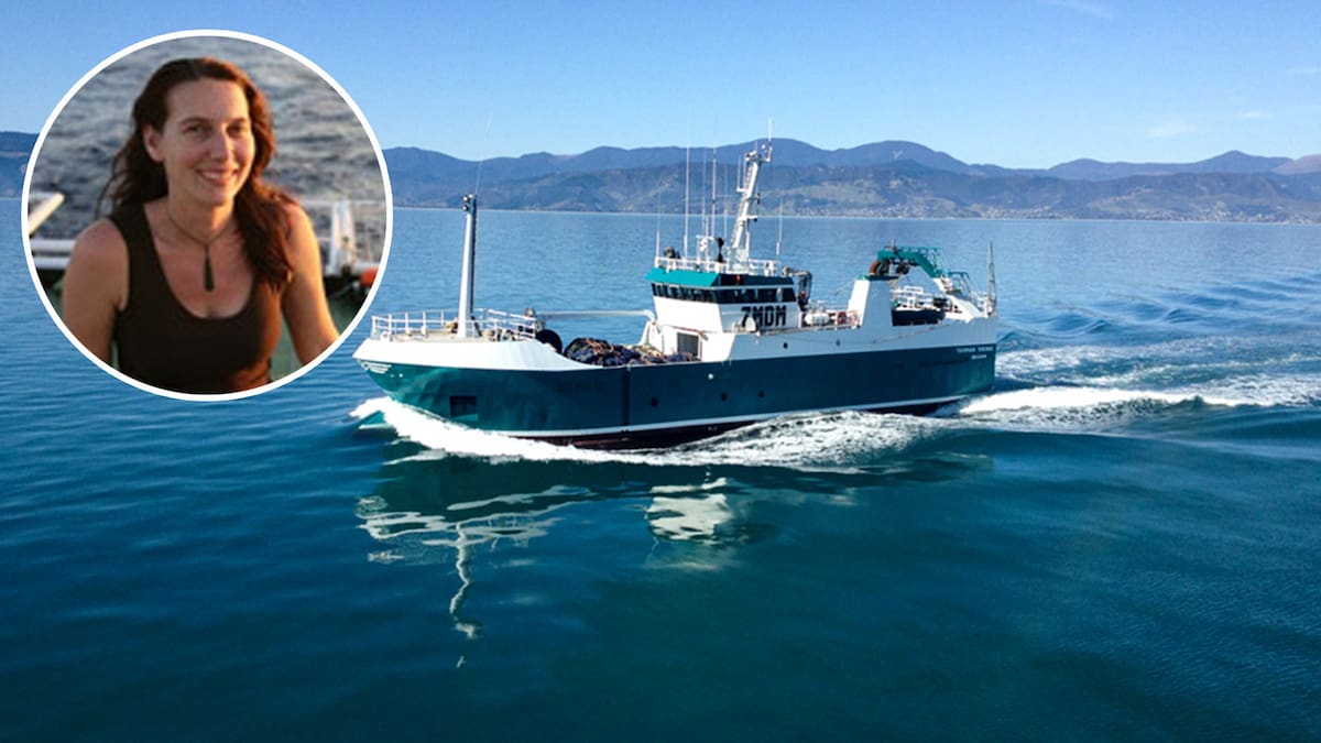 MichaelMorrah's tweet card. Nelson-based trawler Tasman Viking pulled up 37kg of coral west of New Zealand.