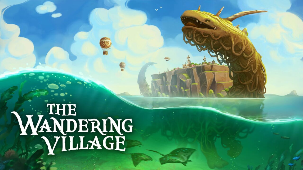 TOA_site's tweet card. The Wandering Village is a shining example of an indie game standing with AAA titles