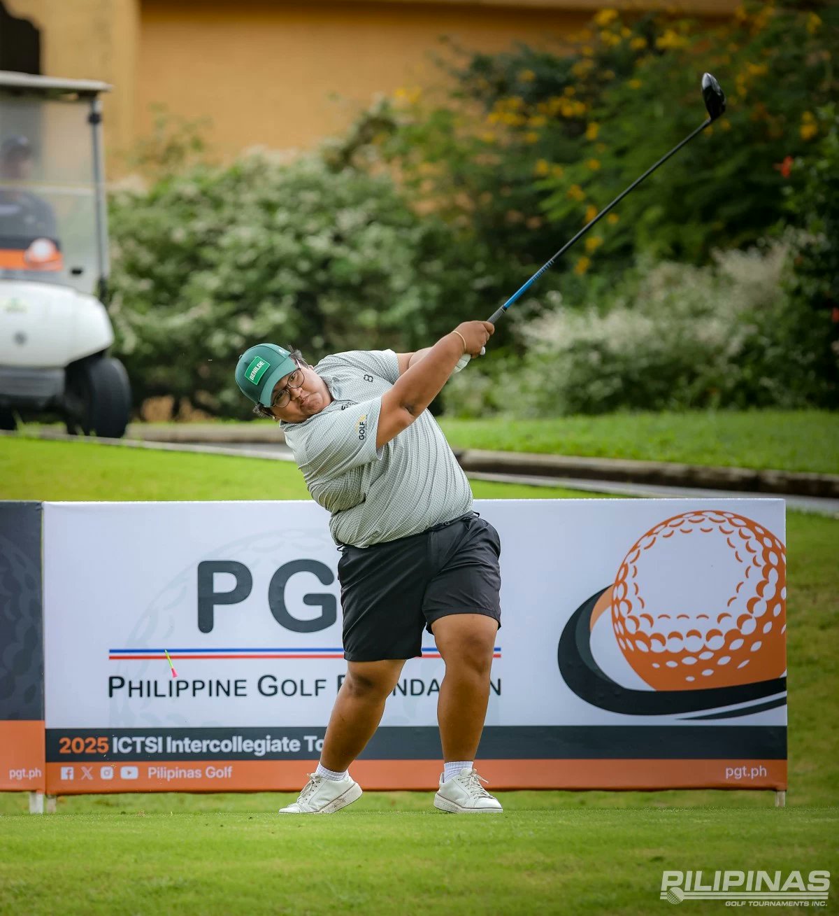 mbsportsonline's tweet card. LAUREL, Batangas – College of St. Benilde’s Sean Granada rose to the occasion on a rain-soaked Sunday, July 27, showcasing nerves of steel and sharp course...