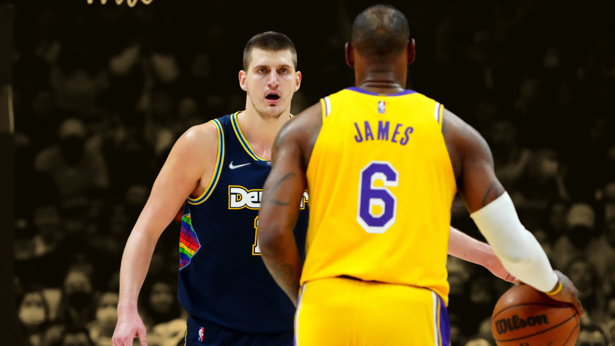 OOSSports's tweet card. LeBron James and Maverick Carter met with Nikola Jokic's agent, Misko Raznatovic, fueling Lakers free agency speculation for 2026.