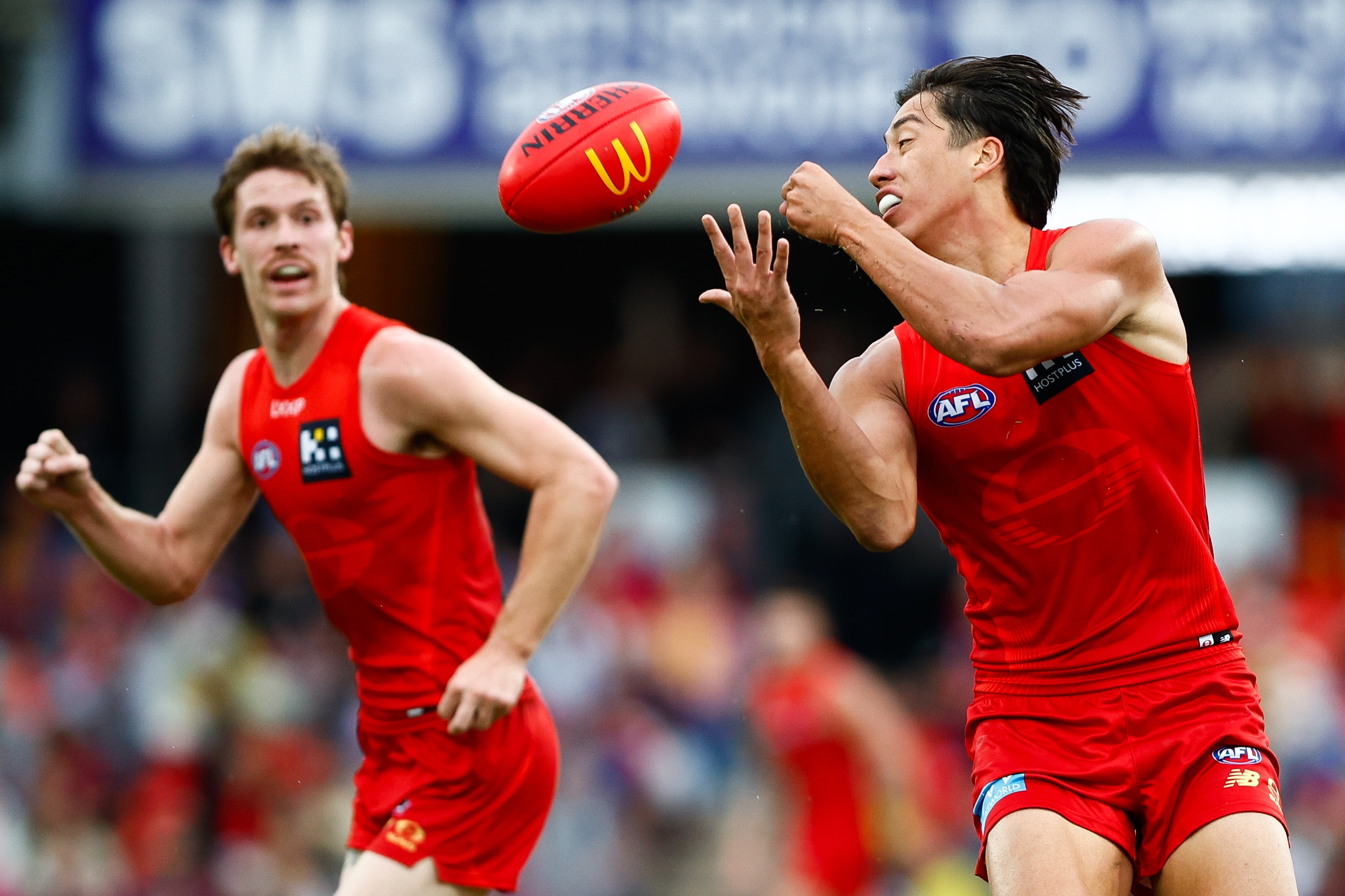 GoldCoastSUNS's tweet card. MATCH-shaping Gold Coast midfielder Alex Davies has likened his role against Brisbane on Saturday to that of a cycling domestique.