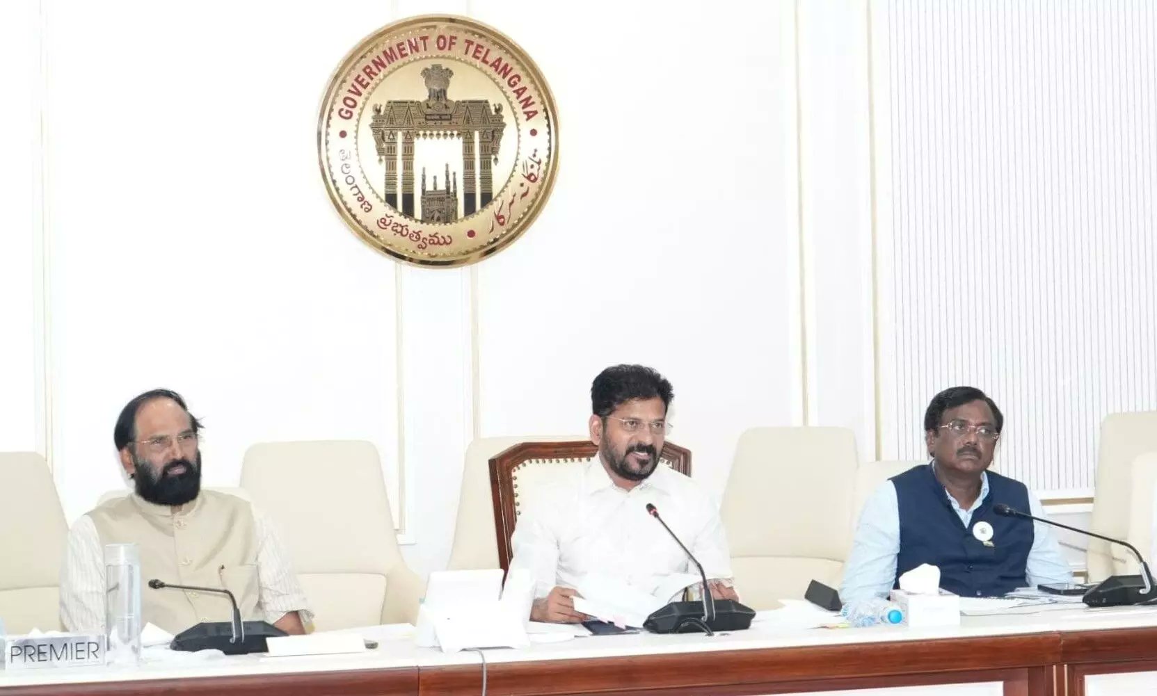 NewsMeter_In's tweet card. Telangana cabinet meeting comes in the backdrop of a High Court directive mandating the finalisation of local body poll reservations within 30 days