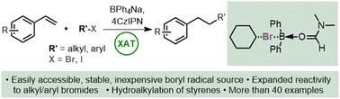 upen14's tweet card. In this study, we present an inexpensive, stable, and easily available boryl radical source (BPh4Na) employed in a Halogen Atom Transfer (XAT) methodology. This mild and convenient strategy unlocks...