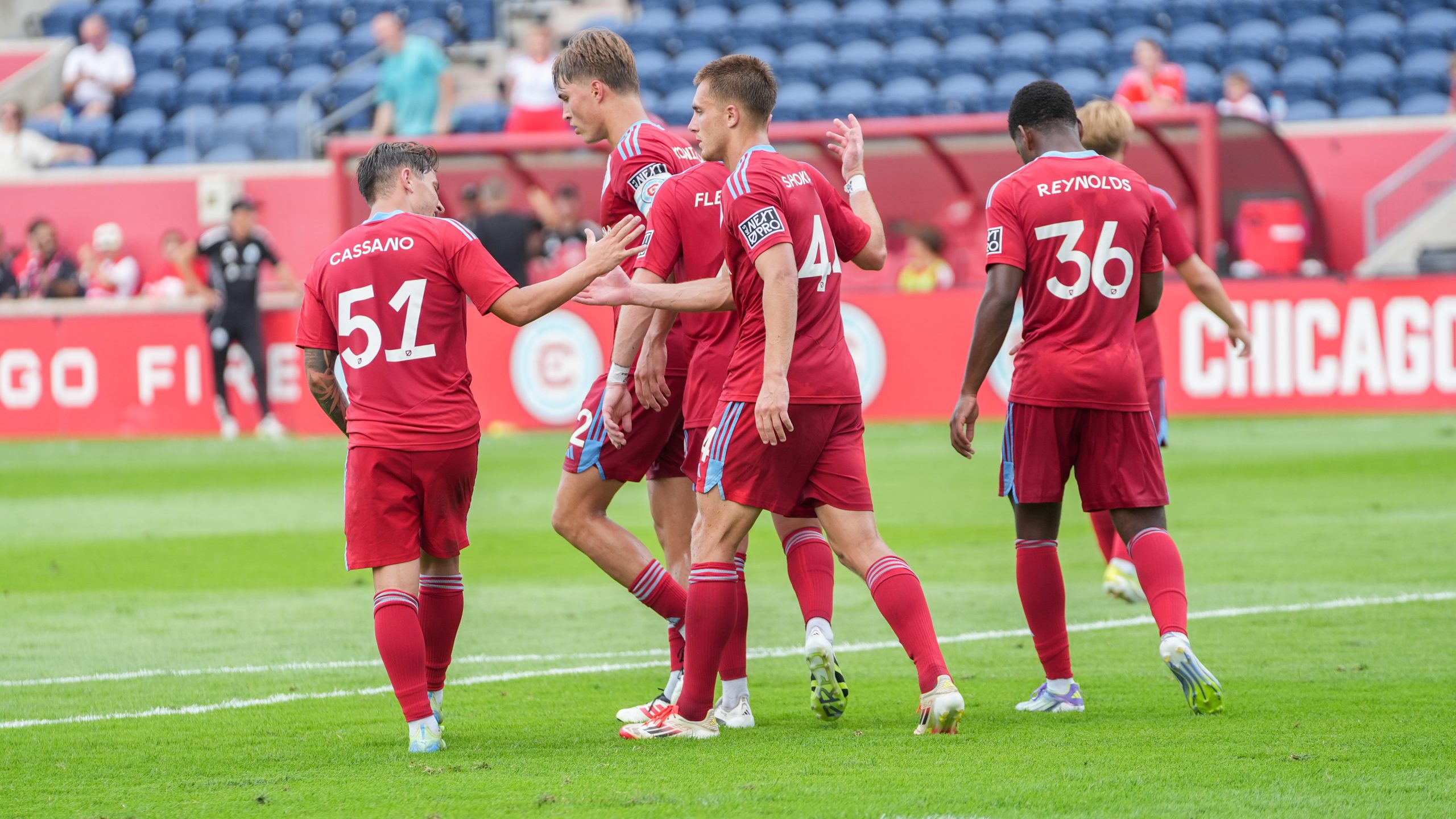 amcalabrese12's tweet card. BRIDGEVIEW, Ill. — At kickoff, there was no indication that the Sunday afternoon Chicago Fire II-New York Red Bulls II