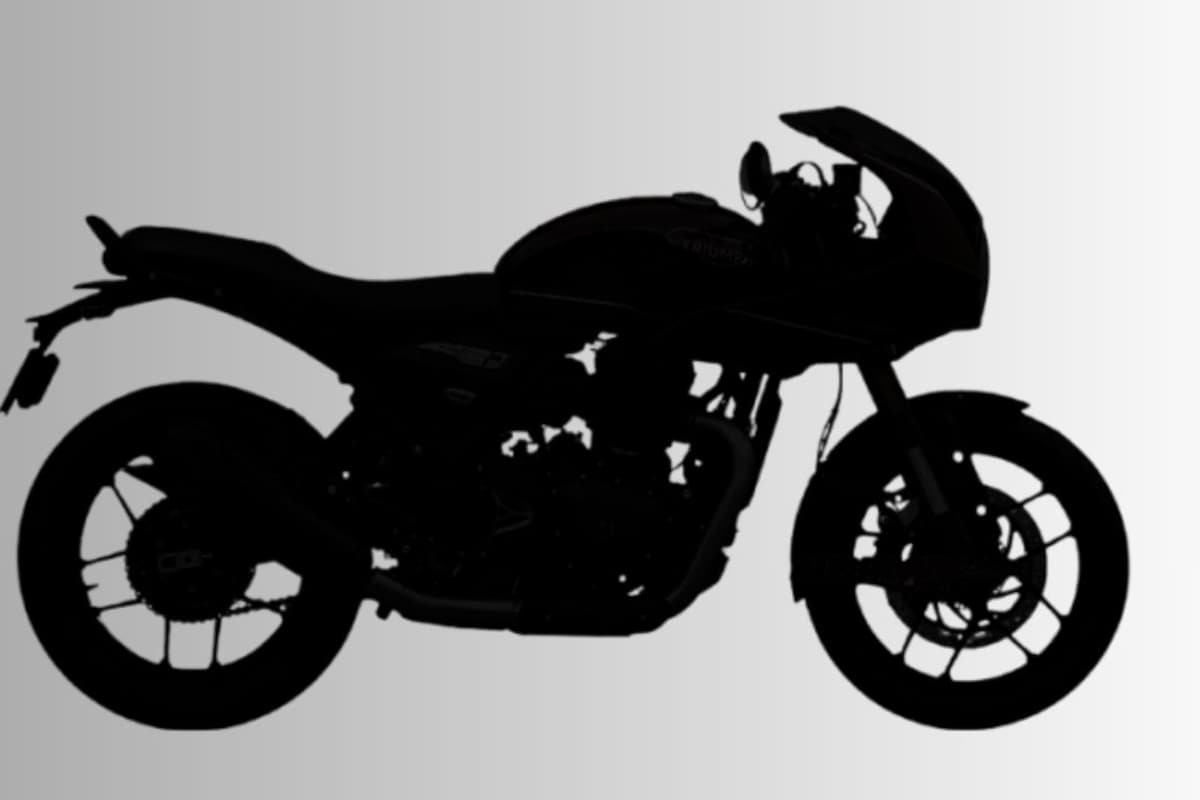 AUTONDTV's tweet card. Triumph Thruxton 400 has been snapped testing in India, and the test vehicle looks production-ready. Here are the details you must check out.