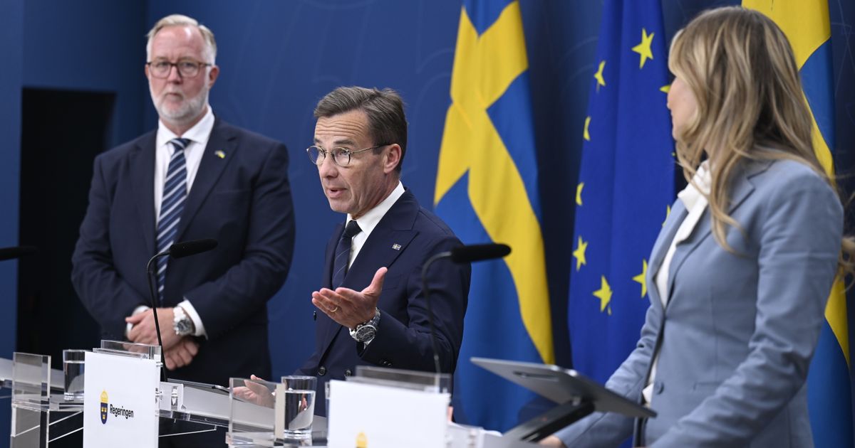 PerClareus's tweet card. DEBATT. Luftvärnssystem till ett sammanlagt värde av 1,2 miljarder kronor ska doneras till Ukraina. Med stödet till Ukraina stärker vi vår egen trygghet, skriver Ulf Kristersson, Ebba Busch och Johan...