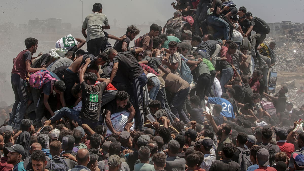 PepeRubioM's tweet card. La ofensiva coincide con una breve "pausa humanitaria" anunciada por el ejército israelí, mientras Netanyahu niega que haya hambre en la Franja