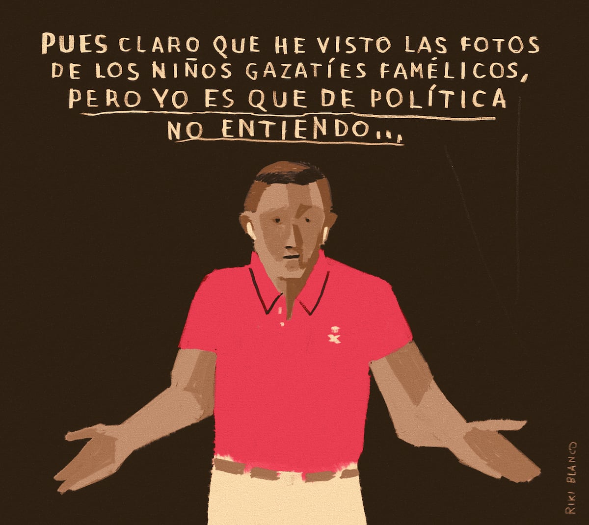 XRBustelo's tweet card. Viñeta del 28 de julio de 2025