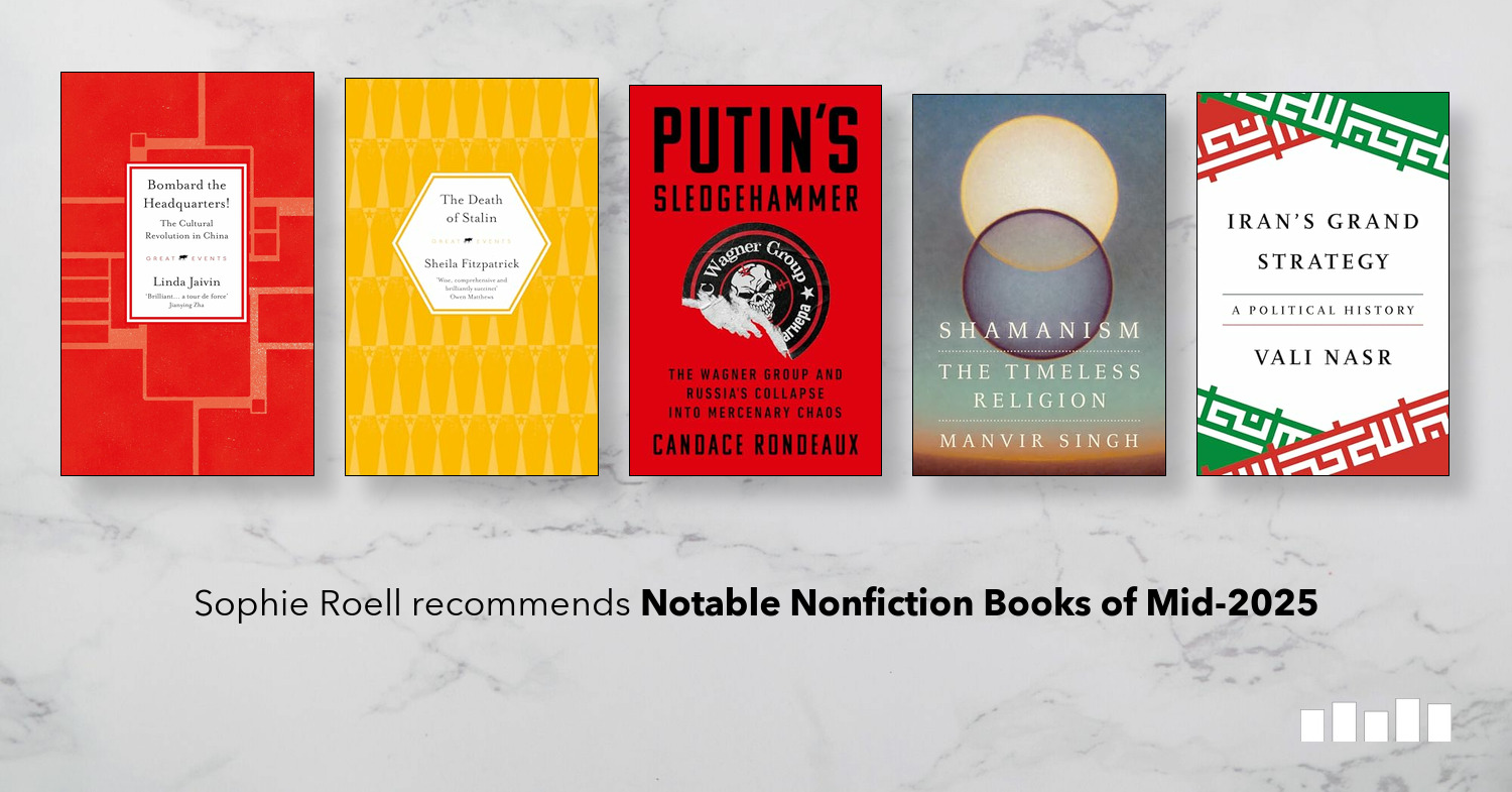 bobonbooks's tweet card. From the death of Stalin and the career of Putin's chef to shaministic rituals on the Indonesian island of Siberut, Five Books editor Sophie Roell gives an overview of some of the excellent new...