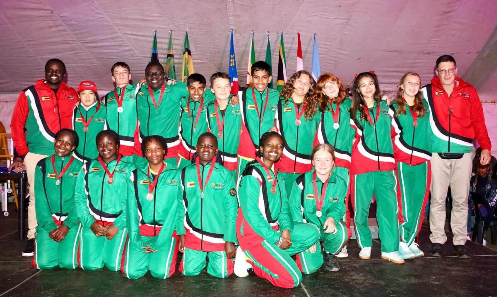 ATNewsSA's tweet card. Zimbabwe’s national archery teams are returning home victorious after winning nine medals at the 2025 Africa Genesis Archery (AGA) Federation World Tournament