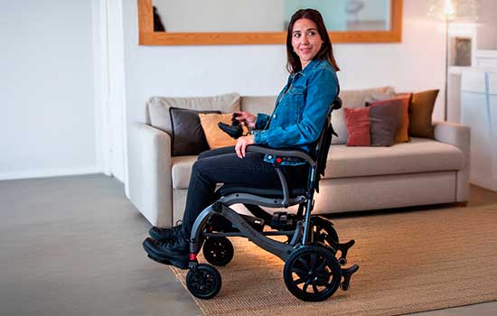 GeriatricArea's tweet card. IM by TotalCare Europe presenta Kittos Magnesium, la primera silla de ruedas eléctrica plegable fabricada en magnesio