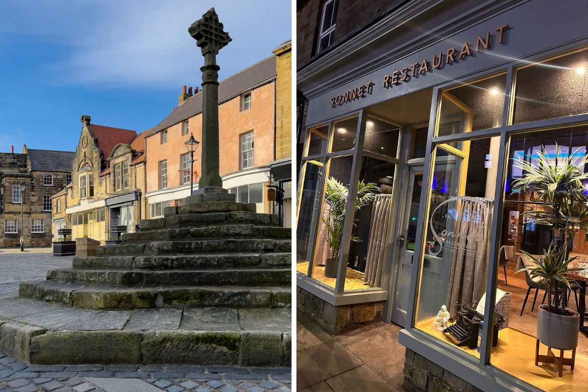 hexhamcourant's tweet card. This small Northumberland market town near Amble in the North East has been named among the UK's best for foodies to visit.