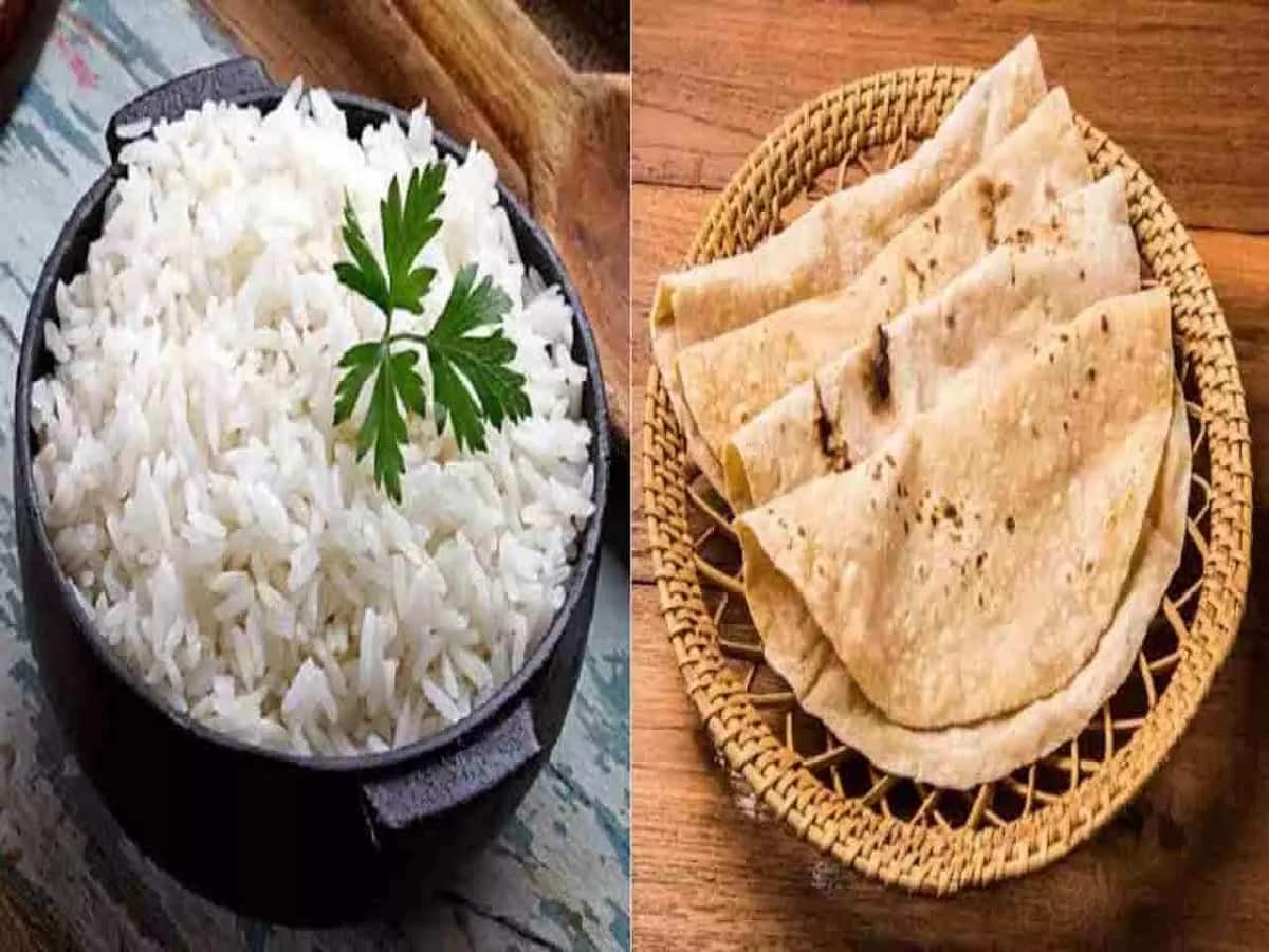 Zee24Kalak's tweet card. Side Effects of Eating Roti and Chawal Together: ભારતીય ઘરોમાં રોટલી સાથે ભાતનું સેવન કરવામાં આવે છે. પરંતુ જે લોકો વઝારે વજનથી પરેશાન છે કે બ્લડ સુગર લેવલ વધવાની સમસ્યા છે, તેના માટે આ કોમ્બિનેશન...