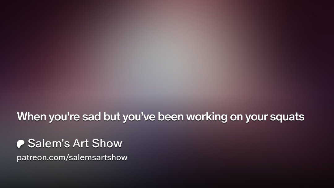 phos4usm0th's tweet card. Get more from Salem's Art Show on Patreon