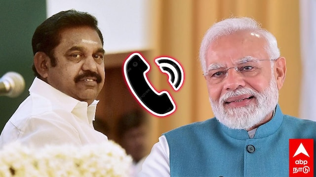 abpnadu's tweet card. 'பிரதமர் நரேந்திரமோடியுடனான ரகசிய பேச்சின்போது அமைச்சர்கள் மூர்த்தி, சக்கரபாணி குறித்து சில தகவல்களை எடப்பாடி பழனிசாமி பிரதமரிடம் பகிர்ந்துகொண்டுள்ளதாகவும் கூறப்படுகிறது’
