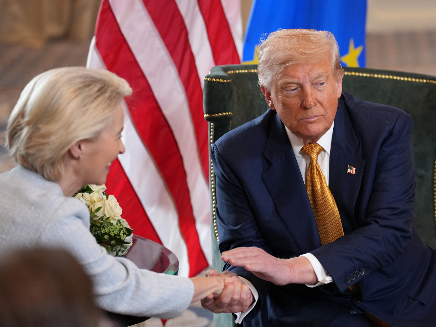 LeijoHeikinaro's tweet card. Brussels blinked, and the EU leadership had been utterly routed by President Donald Trump and his White House.