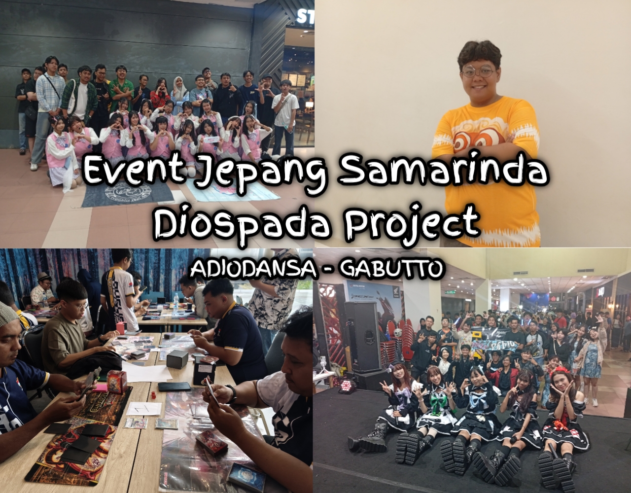 kaorinusantara's tweet card. Event Jepang SORA kembali dengan spin-off nya Diospada Project yang mengadakan dua event Cosplay Gathering di Samarinda yakni Adiodansa dan Gabutto | KAORI Nusantara