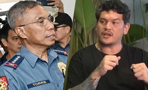 ExpressNewsPH's tweet card. Uminit lalo ang rambulan sa pagitan nina PNP Chief Gen. Nicolas Torre III at Acting Davao City Mayor Baste Duterte matapos tawagin ng huli ang heneral na “unggoy.”