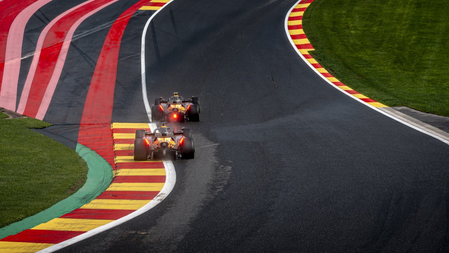 Motor_Sport's tweet card. A race that began with caution ended in strategic clarity, as Oscar Piastri calmly fended off team-mate Lando Norris to win the Belgian Grand Prix and tighten his grip on the F1 title race. Mark...