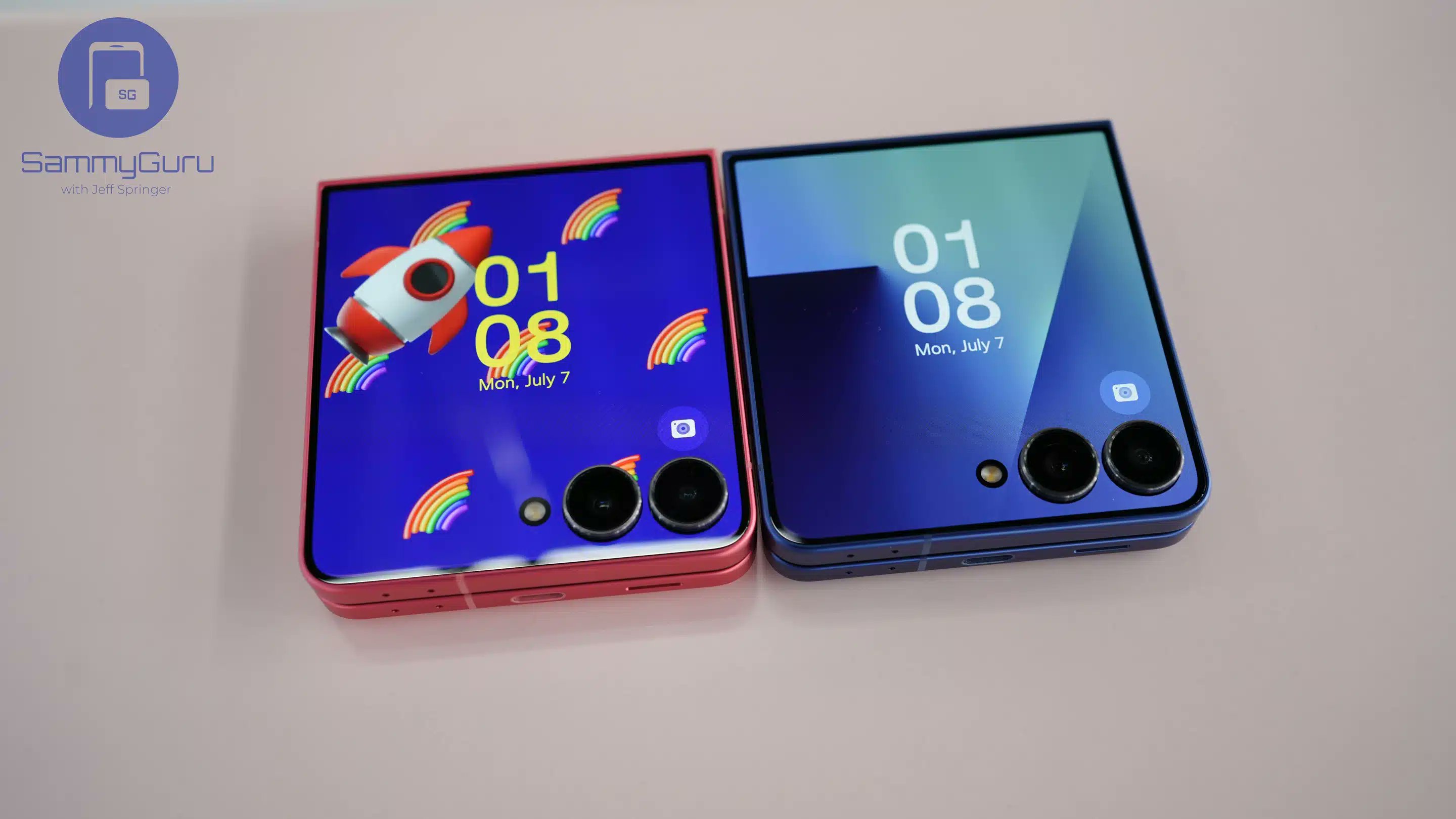 sammygurus's tweet card. The Galaxy Z Flip 7 is the first model in the Flip lineup to support Samsung DeX and Ultra Wideband (UWB), but there's a frustrating twist.