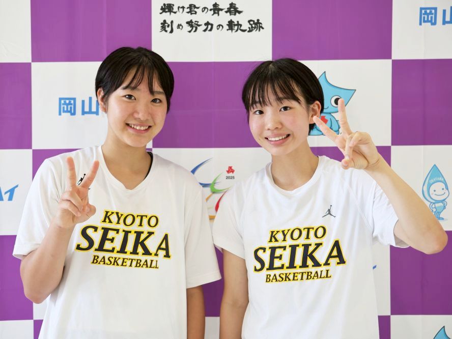basket_count's tweet card. 「自分がやるという気持ちが出ています」 岡山インターハイ2日目、優勝候補の京都精華学園（京都府）が東京成徳大学