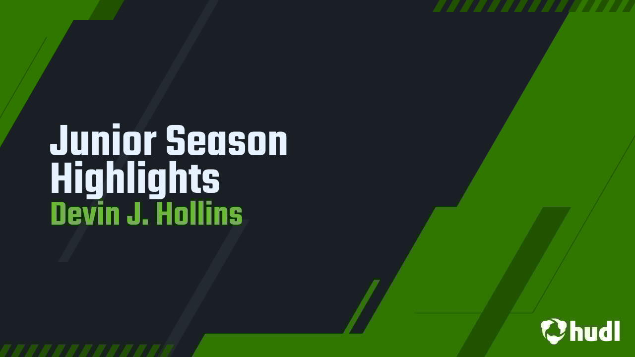 devin_hollins7's tweet card. Junior Season Highlights