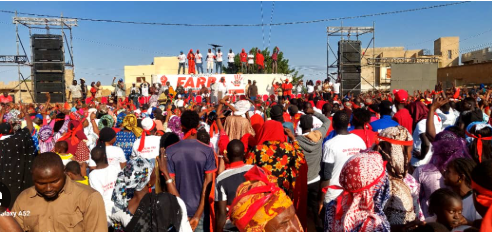 senego's tweet card. Une marche pacifique a été organisée samedi 26 juillet 2025 à Ourossogui, dans le nord-est du Sénégal, pour réclamer la libération de Farba Ngom, maire des Agnam, détenu depuis février 2025. De...