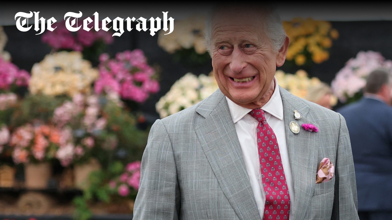 TelegraphRoyals's tweet card. Monarch to tour nuclear transport ship on other side of the country to US president