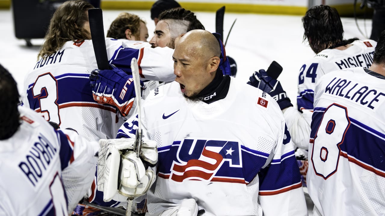 ColorOfHockey's tweet card. Longtime backup goalie shining as starter for U.S sled team heading into Buffalo tournament