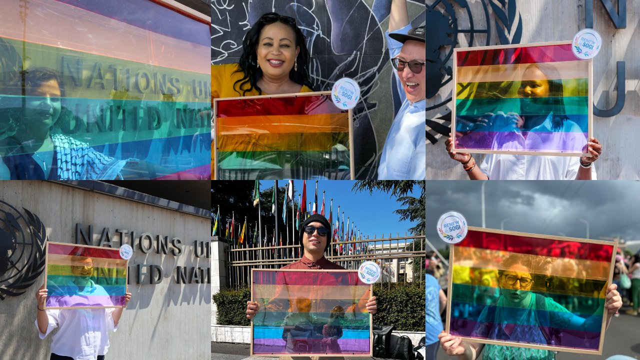 Equality_Caucus's tweet card. Following a campaign by 1'259 non-governmental organisations from 157 States and territories, the UN human rights body adopted the resolution by a vote of 29 in favour, with 15 voting against and 3…