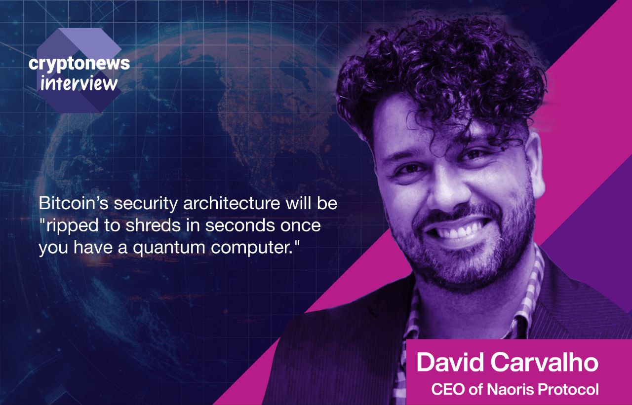 jeffgogo3's tweet card. Up to 30% of all Bitcoin in circulation could be at risk of theft when Q-Day arrives in three years, according to Naoris CEO David Carvalho.