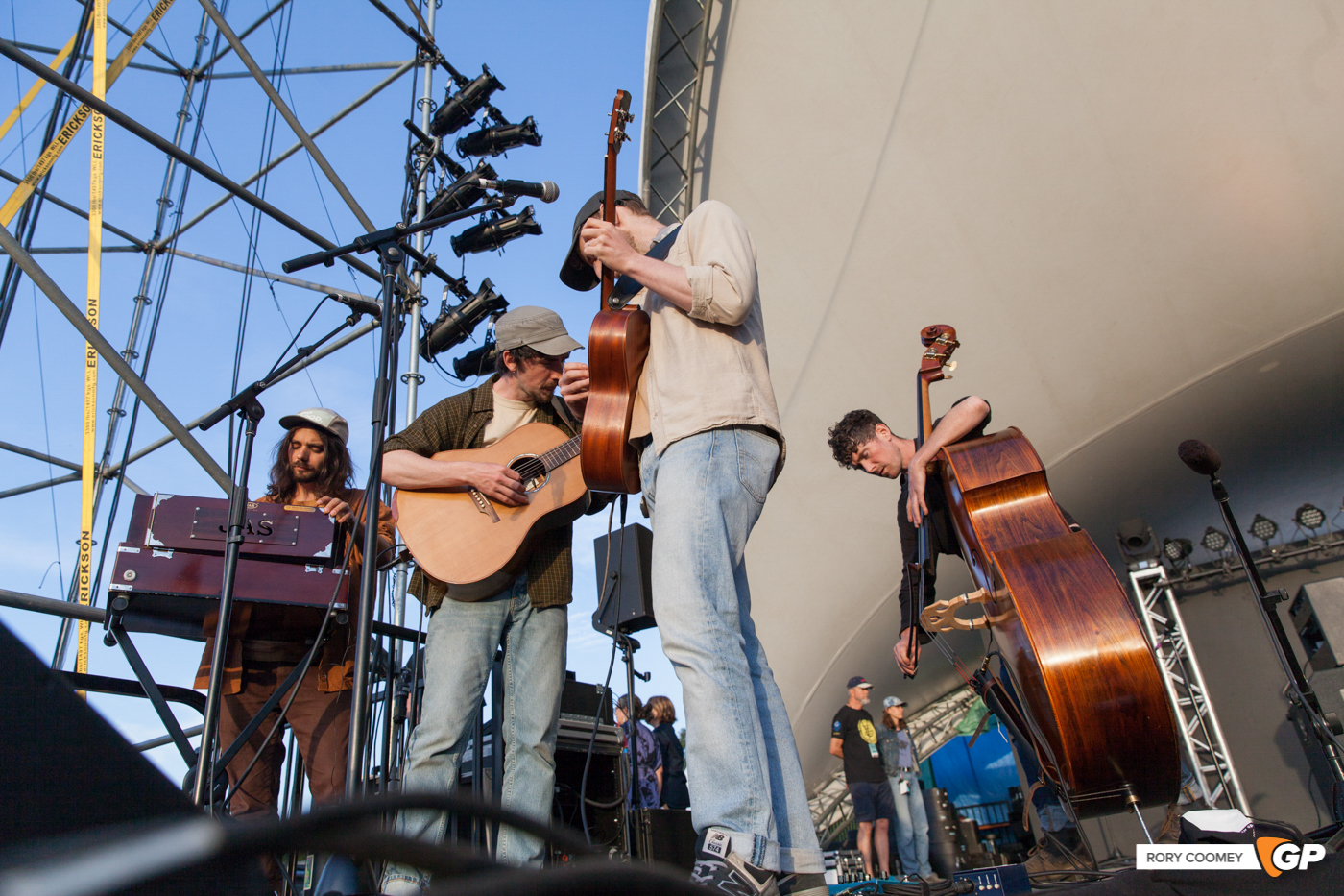 GoldenPlec's tweet card. Check out our live gig photography of Ye Vagabonds at Vancouver Folk Music Festival